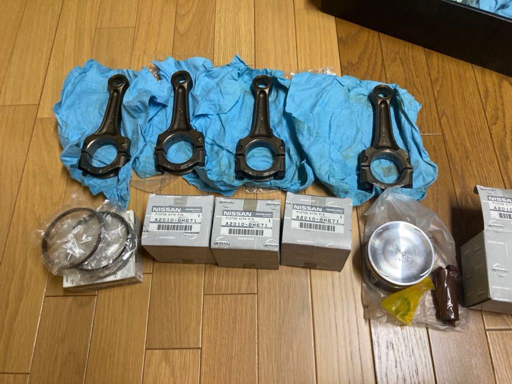 送料無料 sr20det エクストレイル ピストン コンロッド オーバーサイズ