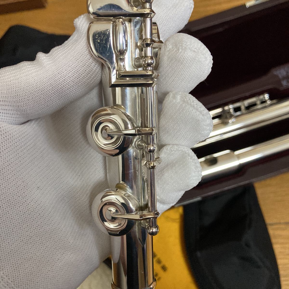 中古品 MURAMATSU FLUTE MFG. Co. TOKOROZAWA JAPAN ムラマツ フルート