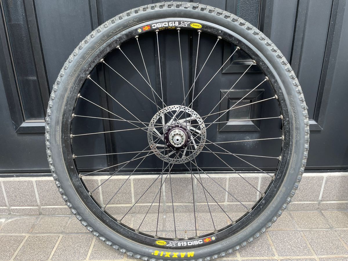 クリスキング ハブ + マビック XM819 ホイール（26インチ DISC