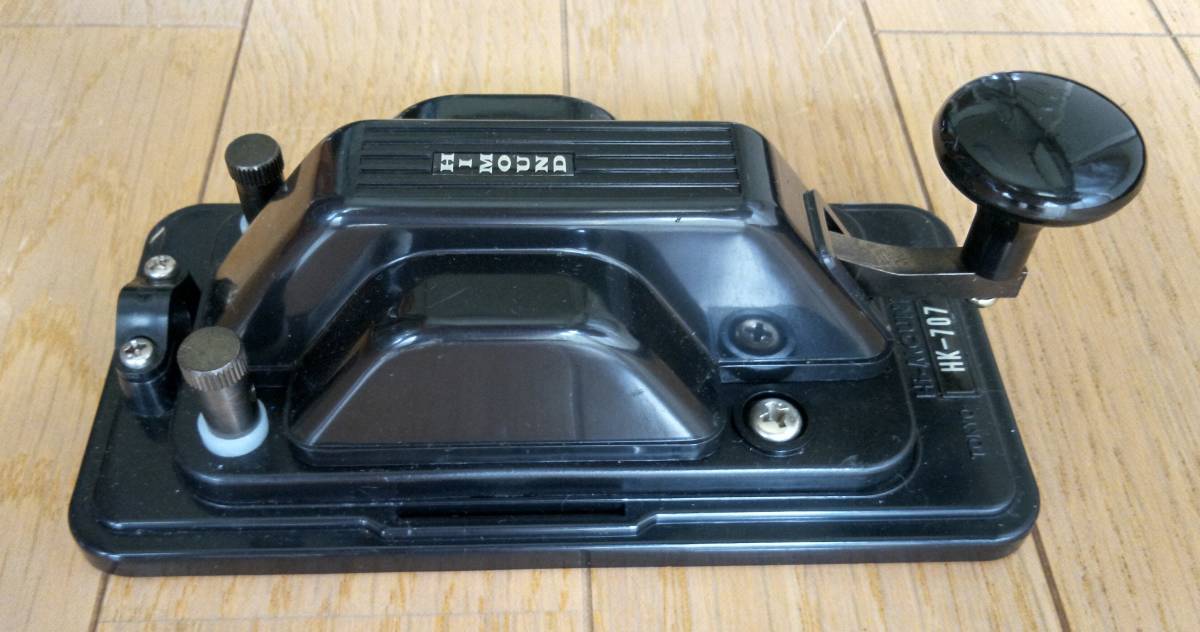 HI-MOUND ハイモンド HK-707 電鍵 HI-MOUNDハイモンド縦振り電鍵❕ 縦 