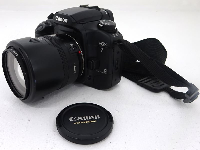 □○ ジャンク CANON ULTRASONIC EOS Kiss 5 フィルムカメラ 現状お