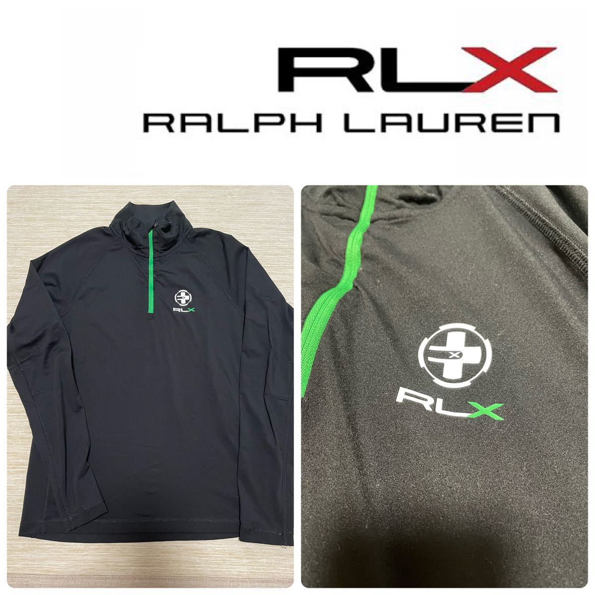【新作入荷，SALE】 RLX ralph lauren ハーフジップ モック ネック シャツ 長袖 ロゴ 吸水 速乾 L GOLF(シャツ)｜売買されたオークション情報、yahooの商品情報をアーカイブ公開 - オークファン シャツ