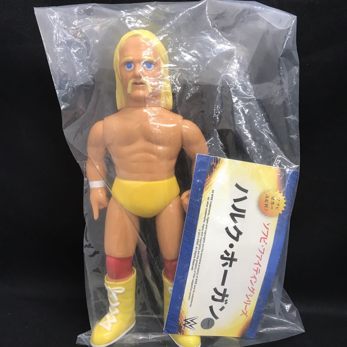 貴重】メディコムトイ ソフビファイティングシリーズ ハルク・ホーガン