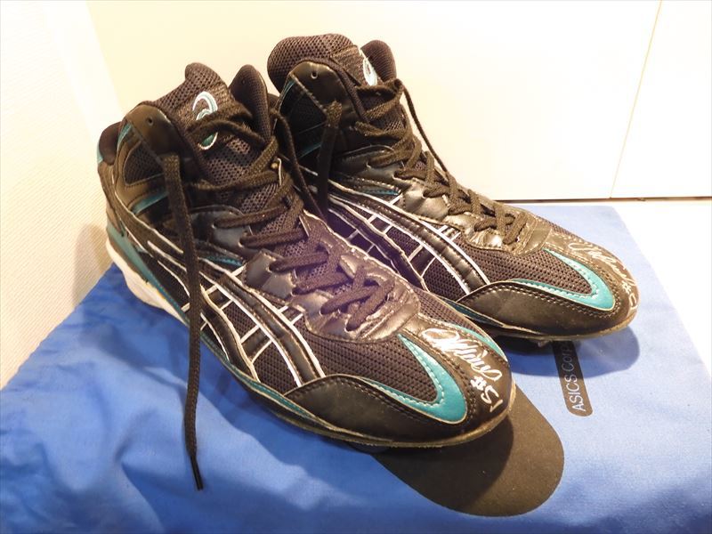 ミズノ 野球スパイク 27.5cm 特別オーダー（靴の袋あり） asics イチロー - スパイク Yahoo!オークション ブラック 公式通販