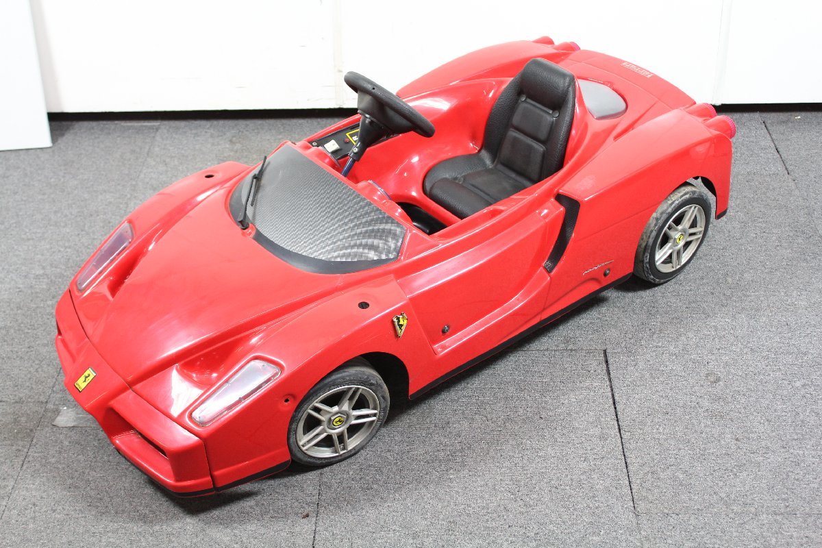 不動品 toys toys Ferrari MO 140 FX 電動カー 乗用車 子供用 赤 