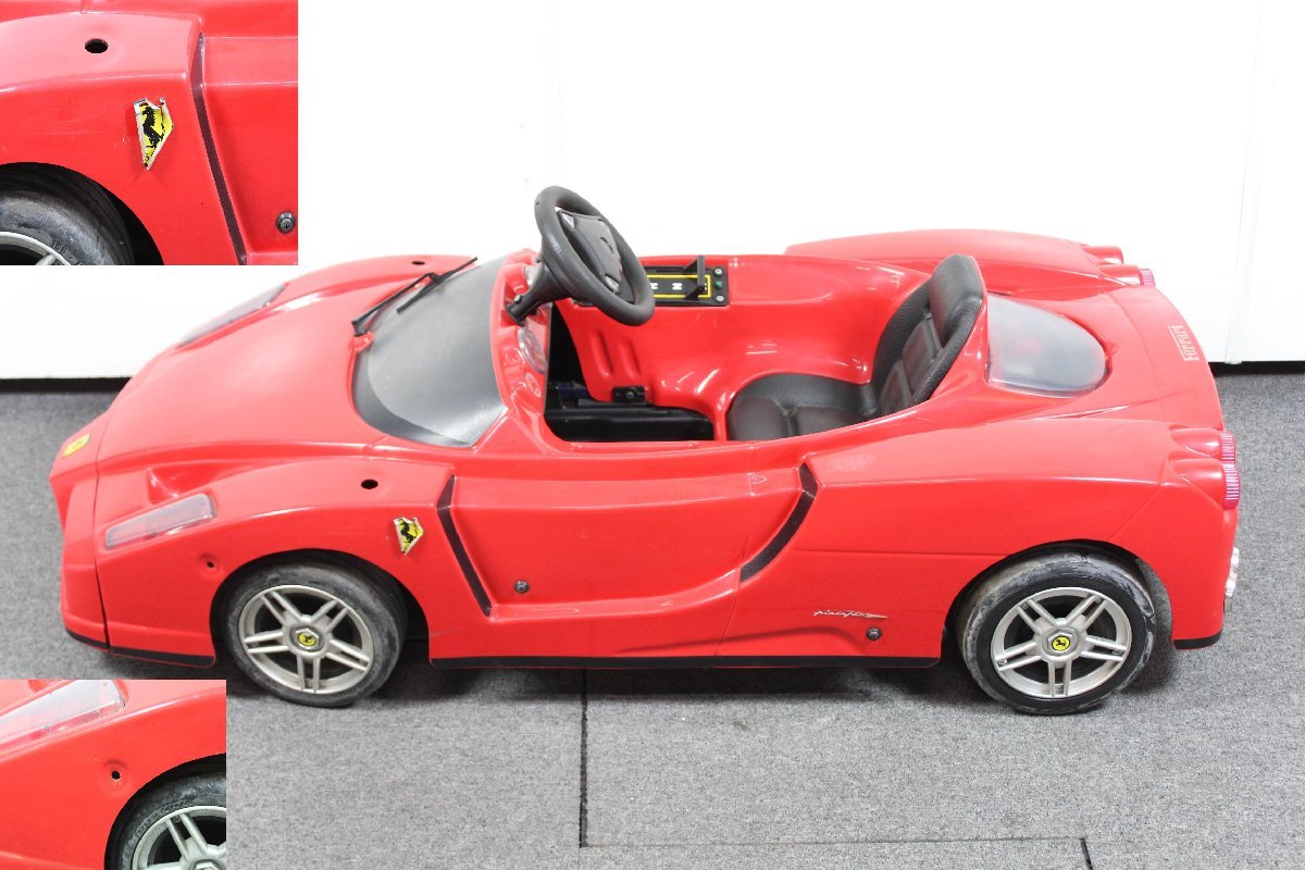 不動品 toys toys Ferrari MO 140 FX 電動カー 乗用車 子供用 赤 