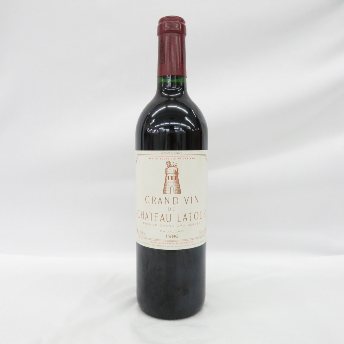  未開栓 Chateau Latour シャトー ラトゥール 1996 赤 ワイン 750ml 12.5% 11090924(ポイヤック)｜売買されたオークション情報、yahooの商品情報をアーカイブ公開 - オークファン 赤