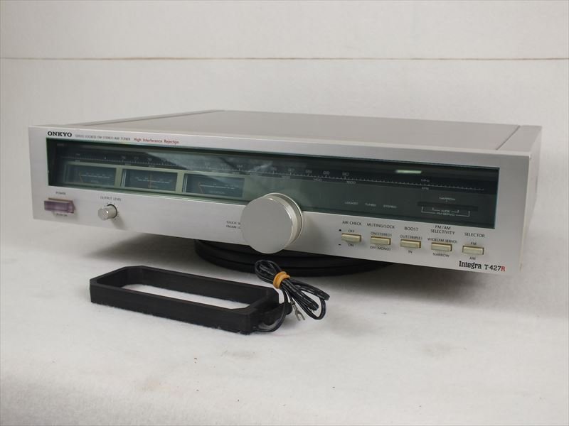 数量限定，高品質 ONKYO オンキョー Integra T-427R チューナー 220811H1211(チューナー)｜売買されたオークション情報、yahooの商品情報をアーカイブ公開 - オークファン チューナー