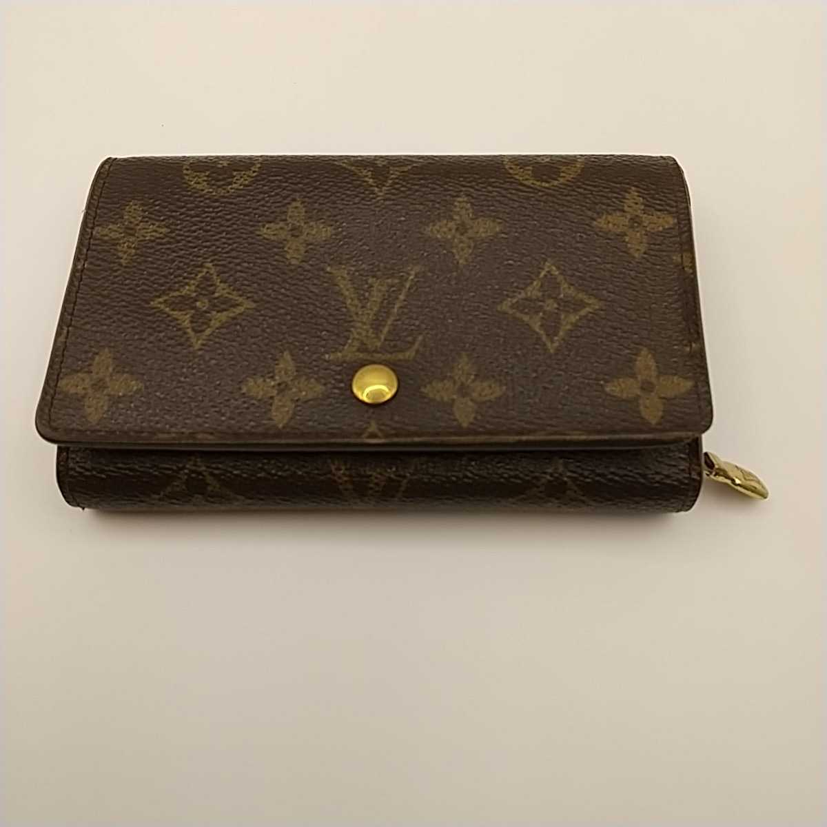 LOUIS VUITTON ルイヴィトン モノグラム ポルトモネ・ビエ トレゾール 