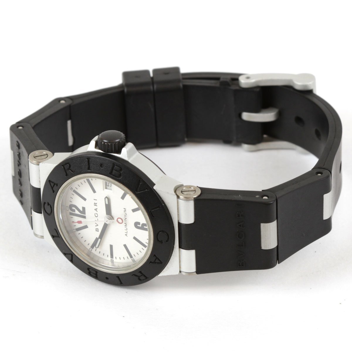 美品『USED』 BVLGARI ブルガリ アルミニウム AL29TA 腕時計 クォーツ