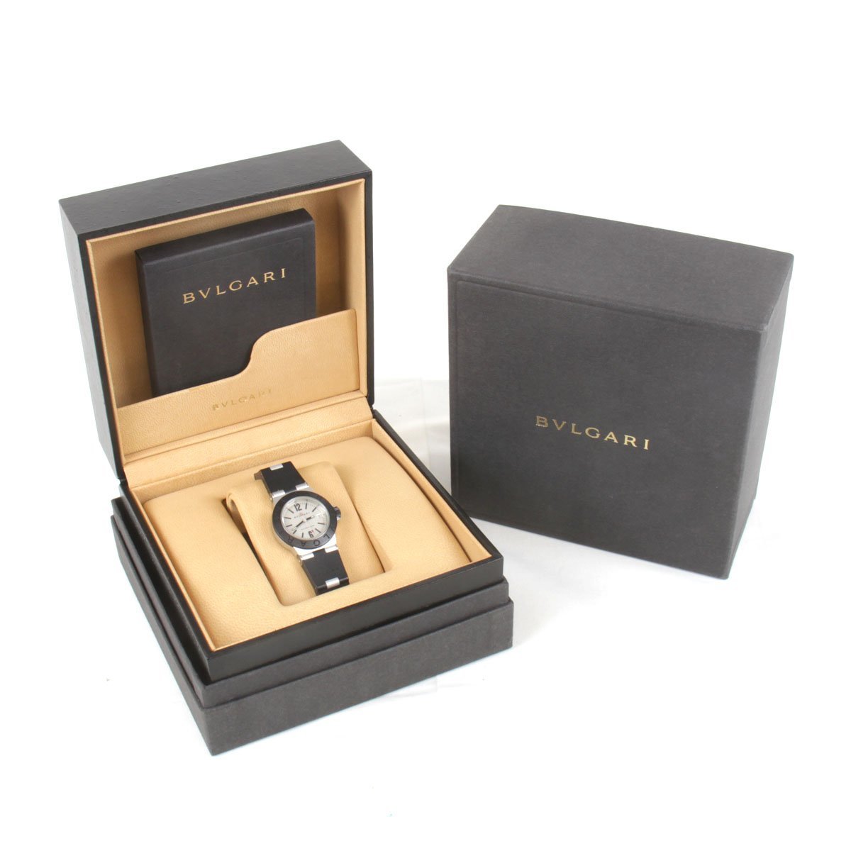 美品『USED』 BVLGARI ブルガリ アルミニウム AL29TA 腕時計 クォーツ