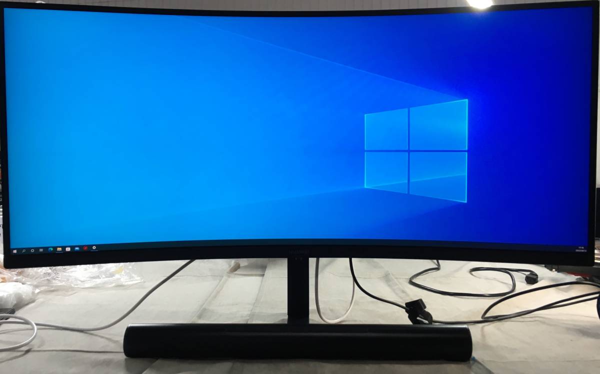 現状品 HUAWEI MateView GT デュアルスピーカーサウンドバー 34インチ