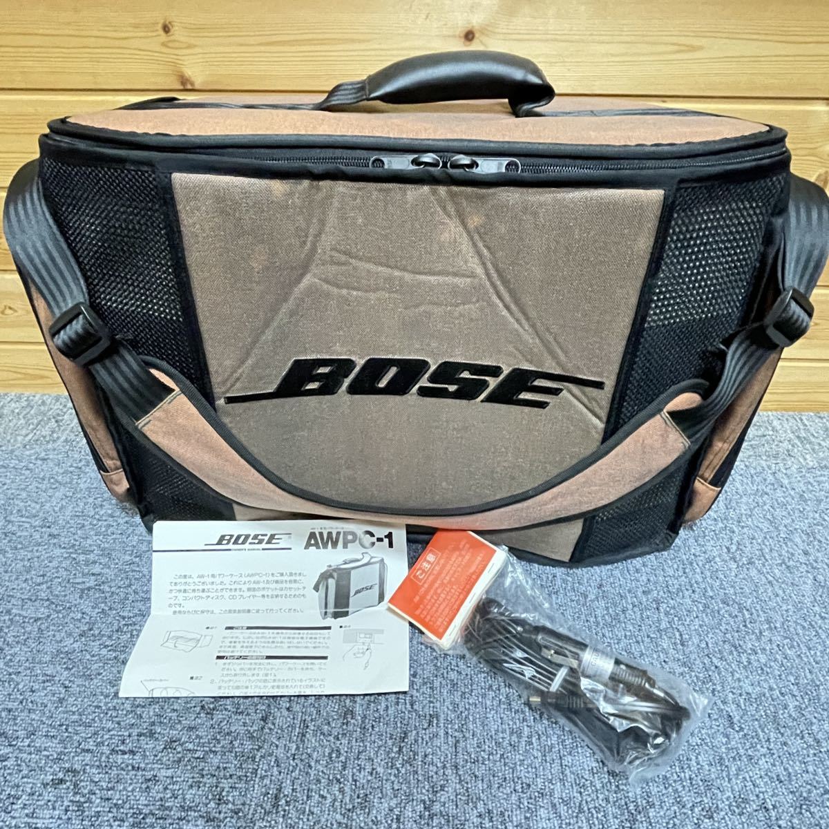 BOSE AW-1 CD パワーケース付き ☆ BOSE ☆ ラジカセ AW BOSE AW-1 CD パワーケース付き ☆ BOSE ☆ ラジカセ AW