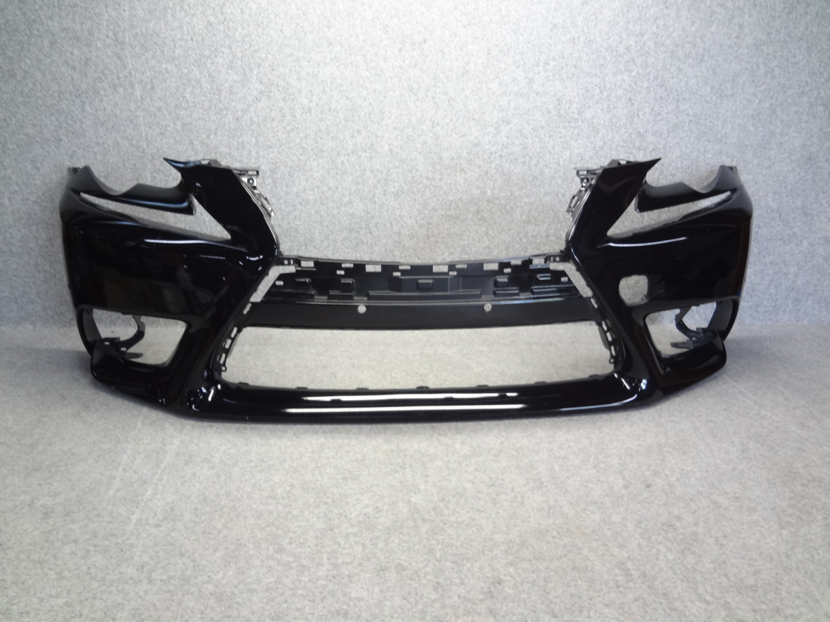 レクサス　IS250　GSE30　AVE30　前期　純正　フロントバンパー　212　ブラック　52119-53A10　ソナー穴あり　229647/D23-2