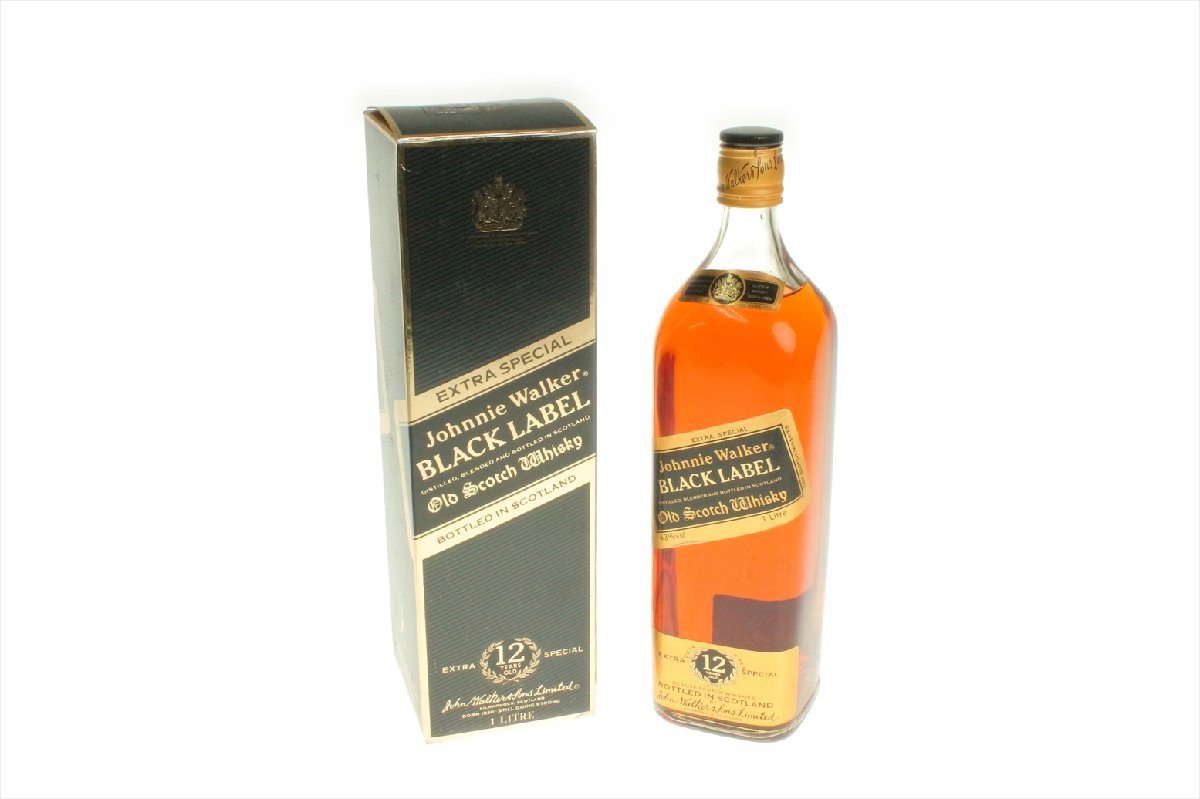 古酒 JohnnyWalker ジョニー ウォーカー BLACK LABEL ブラックラベル