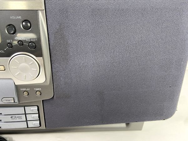 A094】JVC ビクター RC-MD7 CD/MDラジカセ レトロ b(システムコンポ