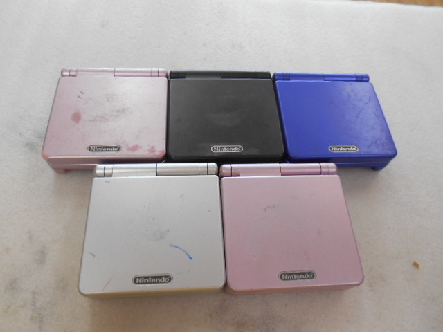 ♪ジャンク　Nintendo GAME BOY ADVANCE SP アドバンスSP ×５個