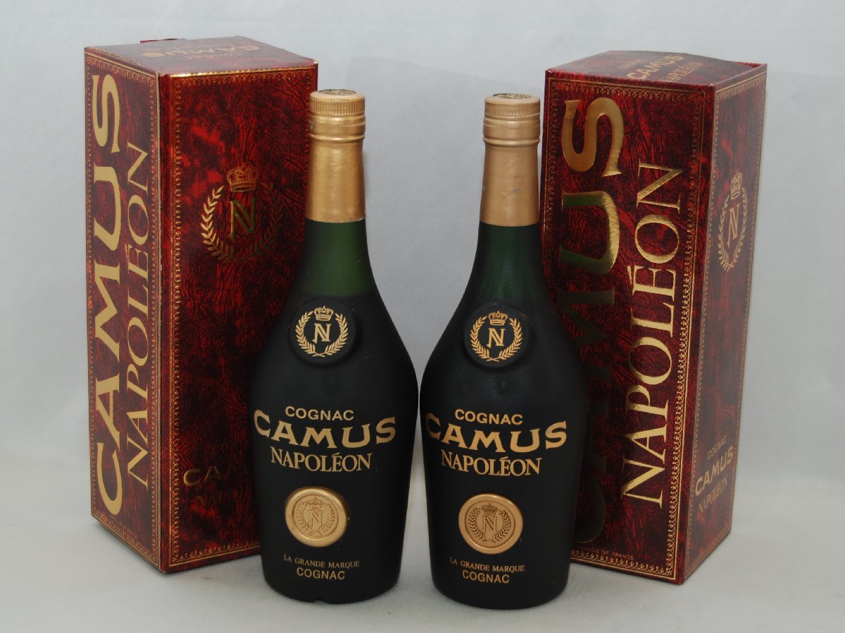 飲料・酒 ➁未開封 CAMUS ナポレオン ブランデー 専用ボックス付き 替