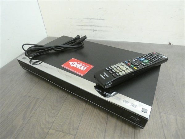 SHARP BD-W1500 Blu-rayレコーダー HDD1TB シャープ BD-W1500 - 1TB ブルーレイレコーダー 1TB☆14年☆シャープ