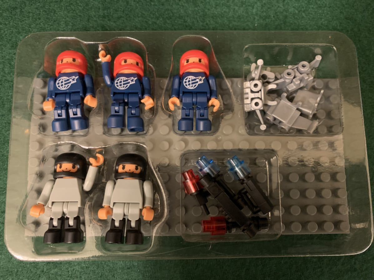 可愛い☆ダイヤブロック 1984年 F-1 人形 フィギュア セット フィグ