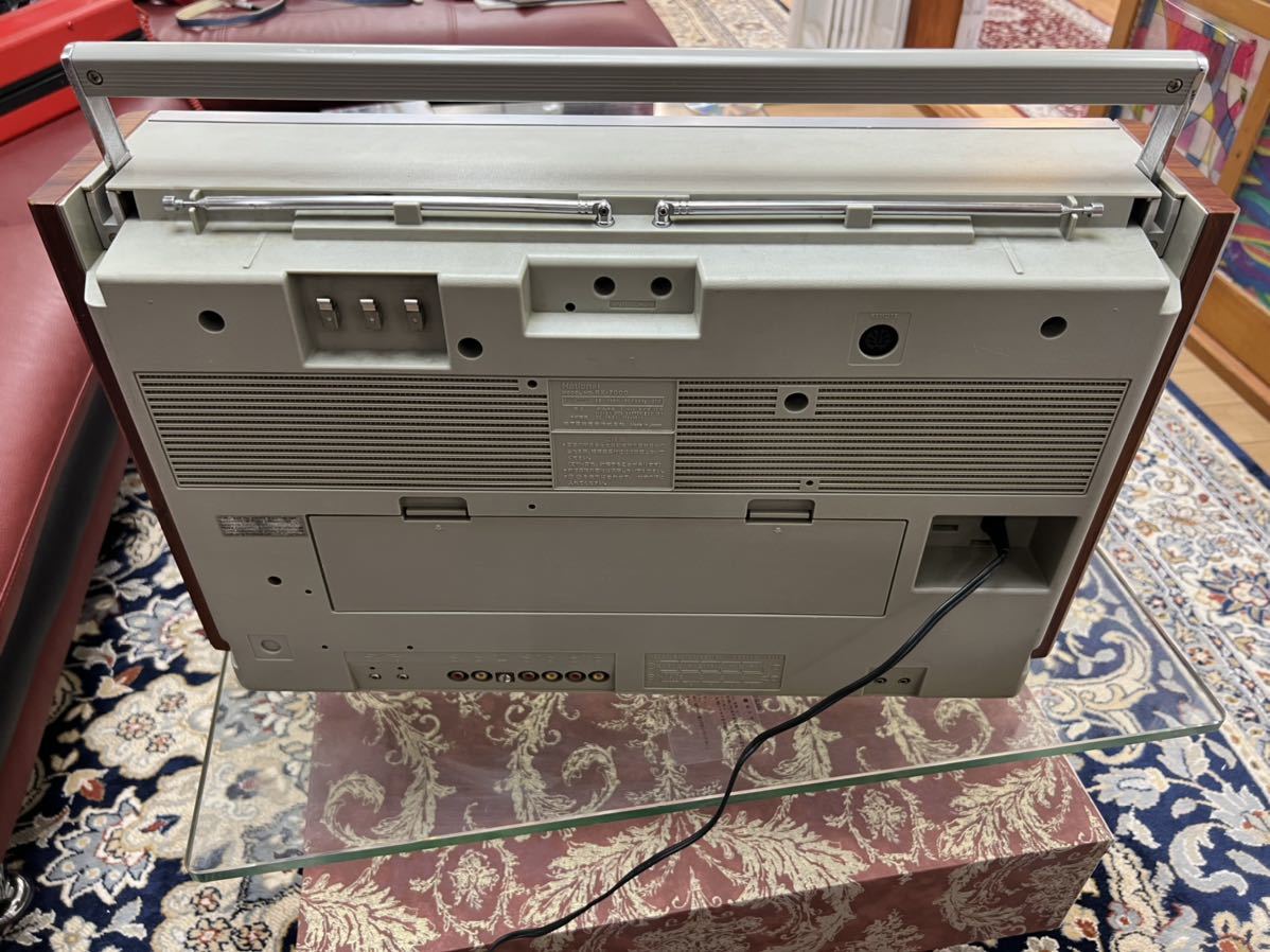 昭和レトロ National ナショナル RX-7000 ラジカセ ラジオカセット