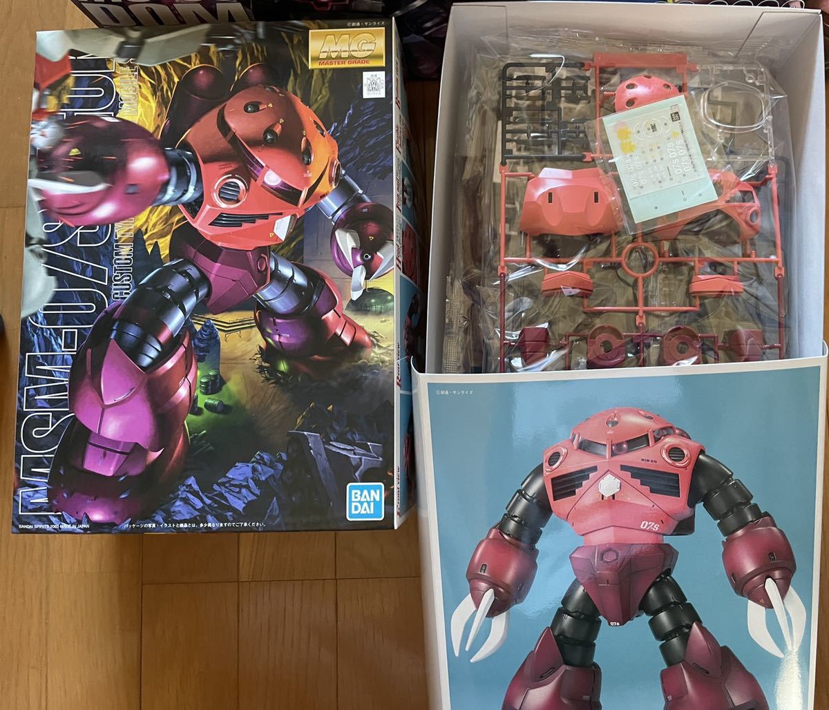 ◇未組立！ MG ジオン 3箱セット！ ドムゴッグシャア専用ズゴック 1  