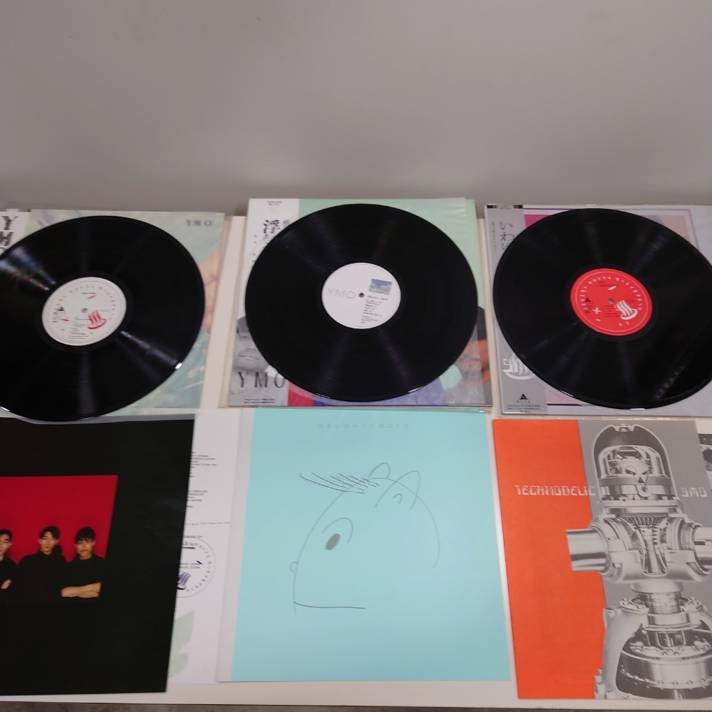 LP】 YMO 坂本龍一 レコードまとめて 帯あり +YEN非売品ブックレット