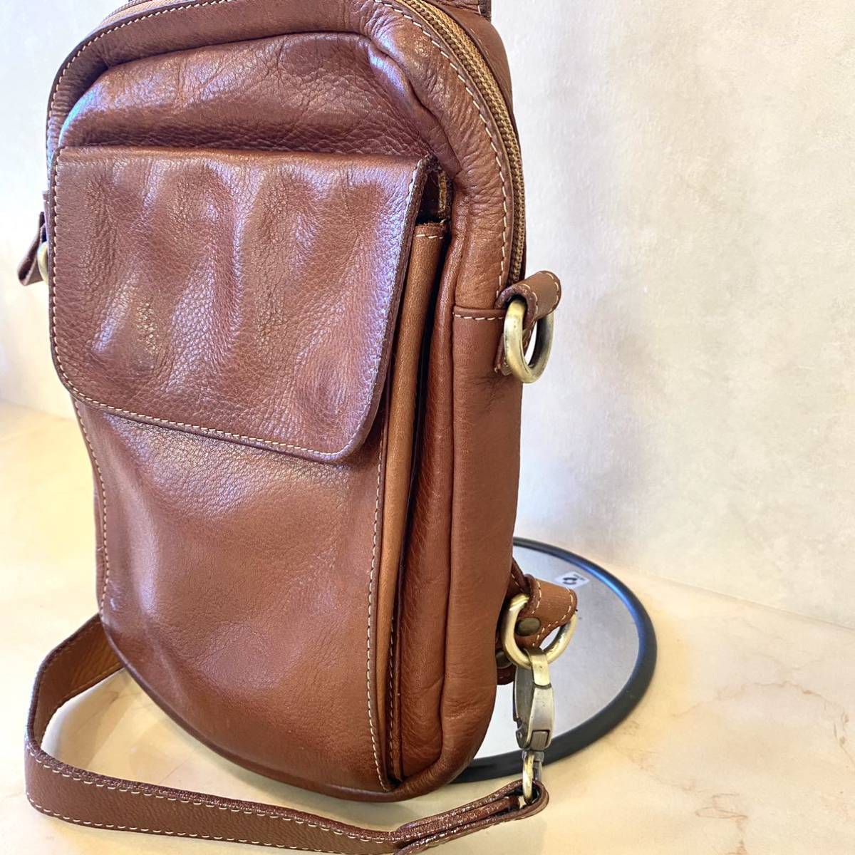 Leathercraft ボディバッグ レザー クラフト レザークラフト 革 ボディ