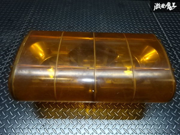 ☆ パトライト製 回転灯 緊急車両 消防車 劇用車 ハロゲン球 2灯 赤色  