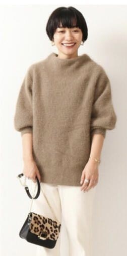 FURMIX アゼボトルネック Spick and Span FURKNIT アゼボトルネック
