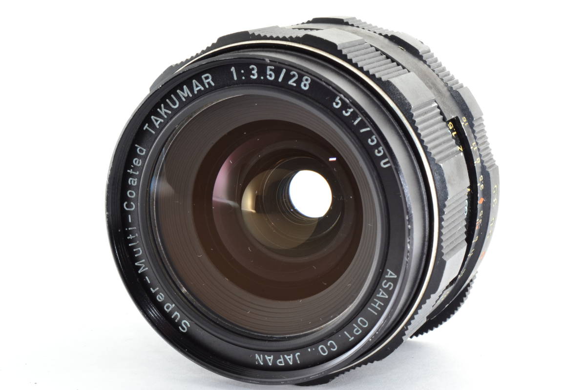 100%新品，大得価 良品 ペンタックス PENTAX Super-Multi-Coated Takumar 28mm F3.5 M42マウント #6341(ペンタックス)｜売買されたオークション情報、yahooの商品情報をアーカイブ公開 - オークファン ペンタックス