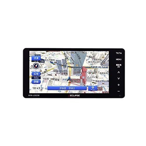 送料無料【ECLIPSE】新品！7型ワイド AVN-LS02W フルセグ+1セグ VICS