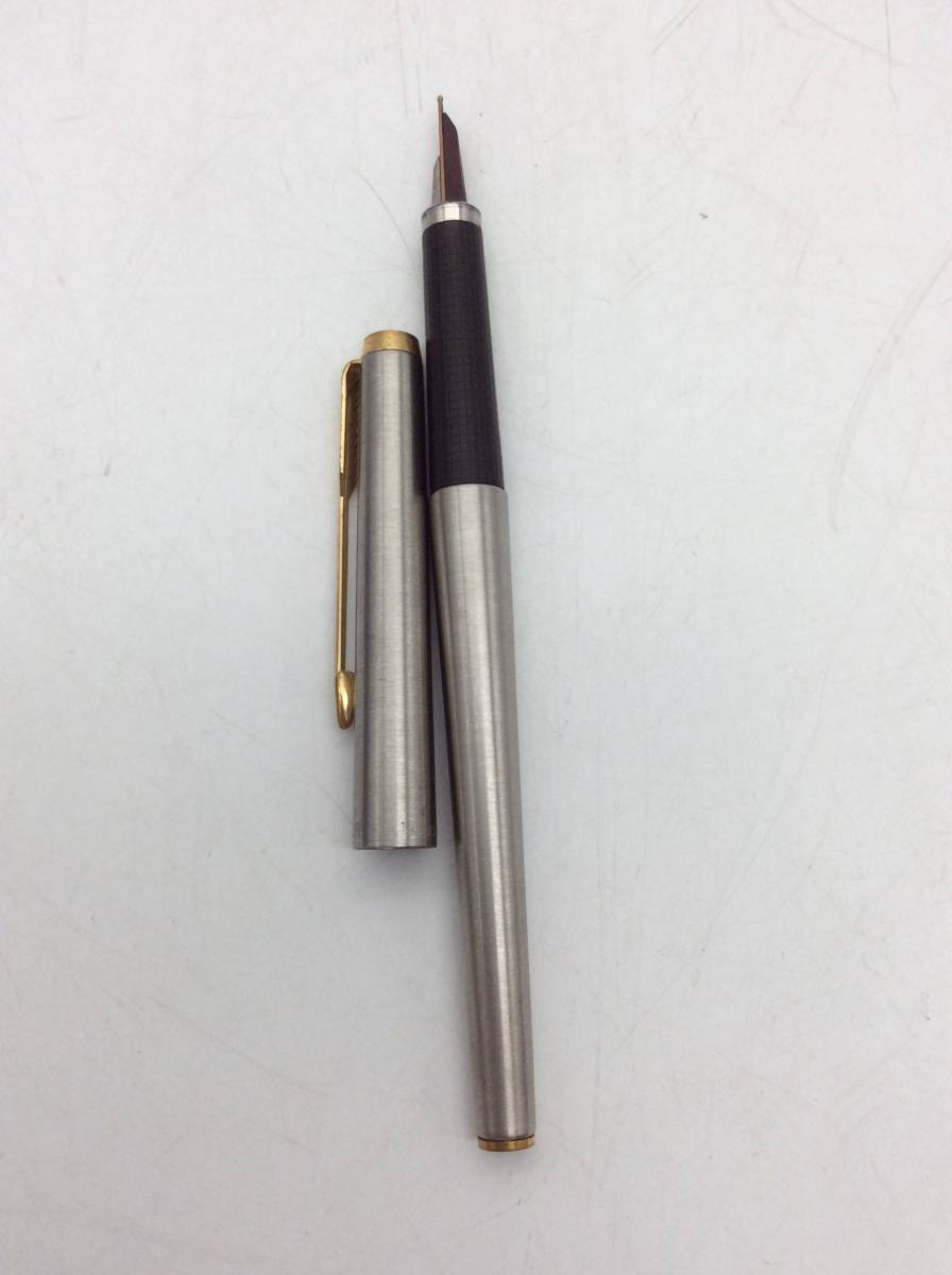 6912 PARKER パーカー 万年筆 シルバー XM 文房具 筆記用具 筆記未確認