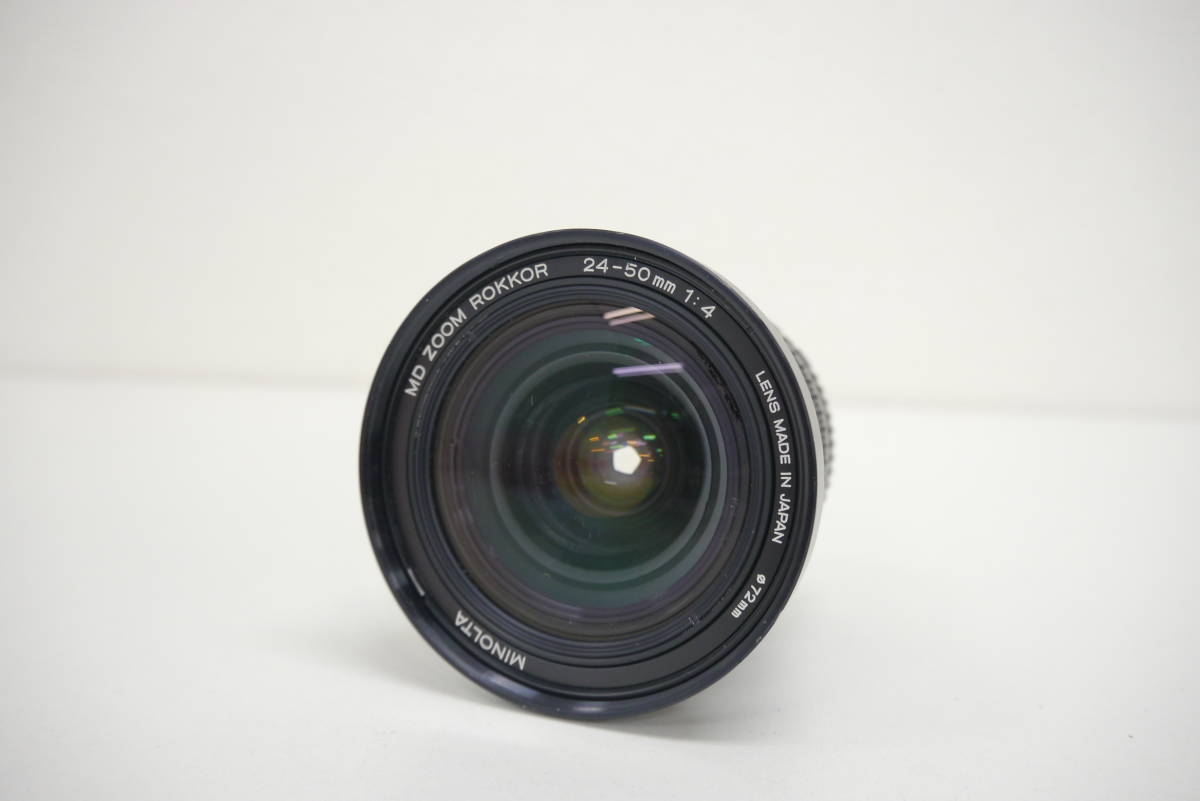 MINOLTA/ミノルタ 一眼レフ XD レンズ/ROKKOR 24-50mm 1：4 φ72mm
