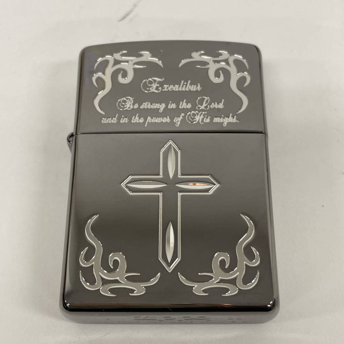 未使用品】ZIPPO 2点セット ジッポー Excalibur クロス 十字架 限定 