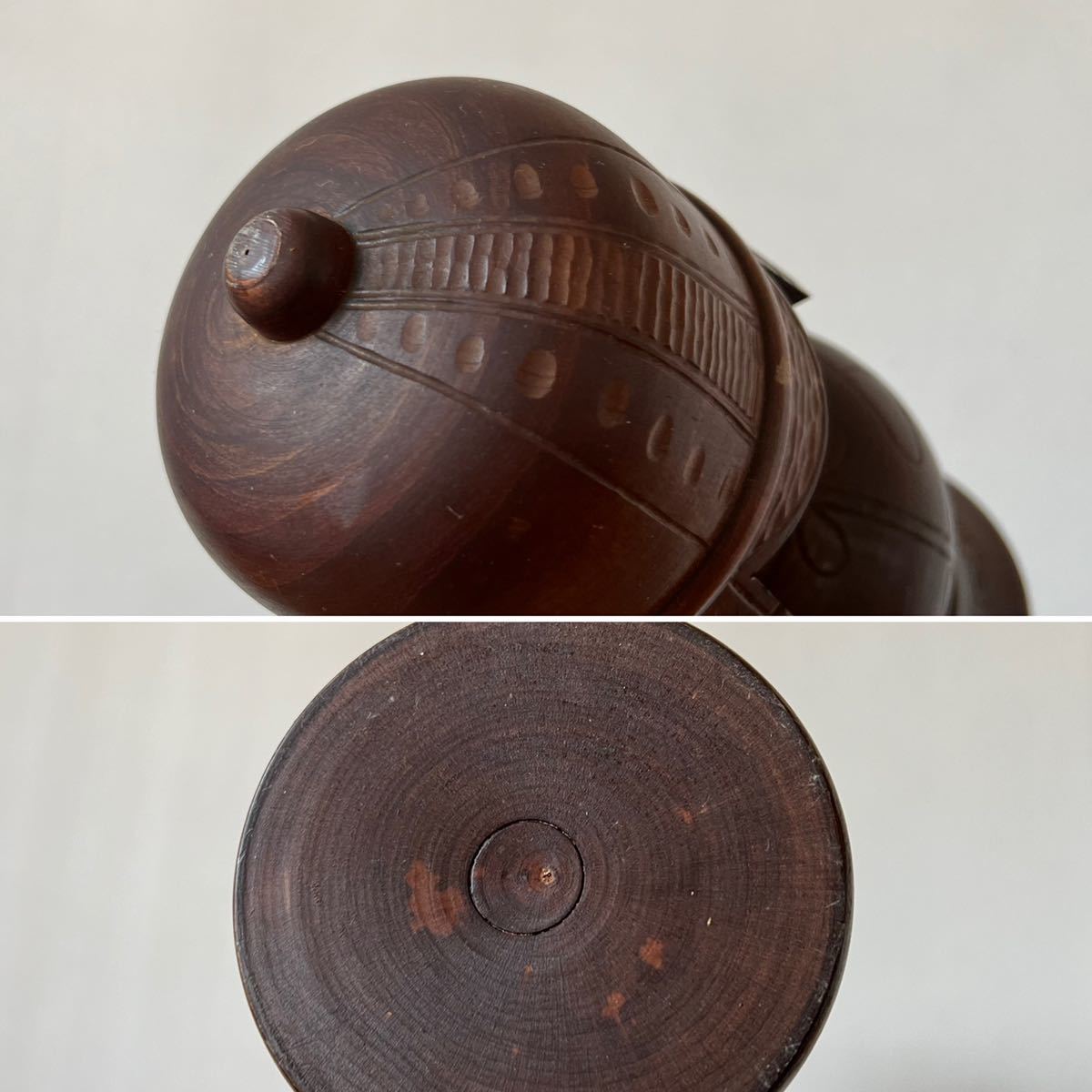 現代の名工 関口三作 創作こけし 『 武人 』 高 520mm／内閣総理大臣賞