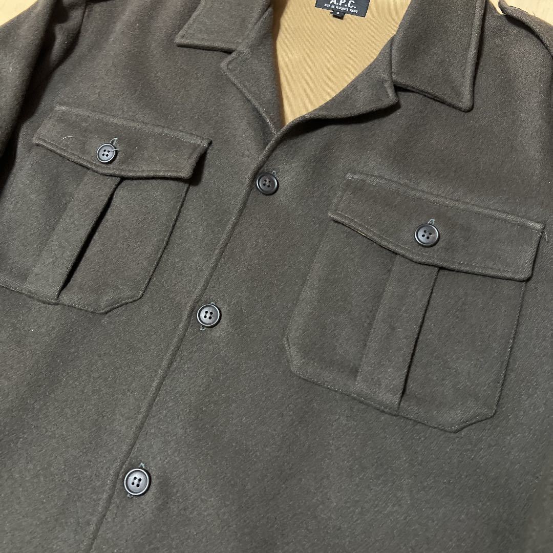 90s さわろ a.p.c. wool melton set-up