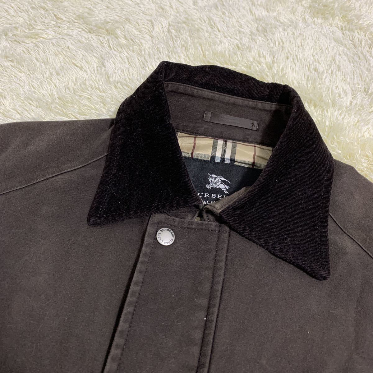 バーバリーブラックレーベル【圧巻のチェック】BURBERRY BLACK LABEL 