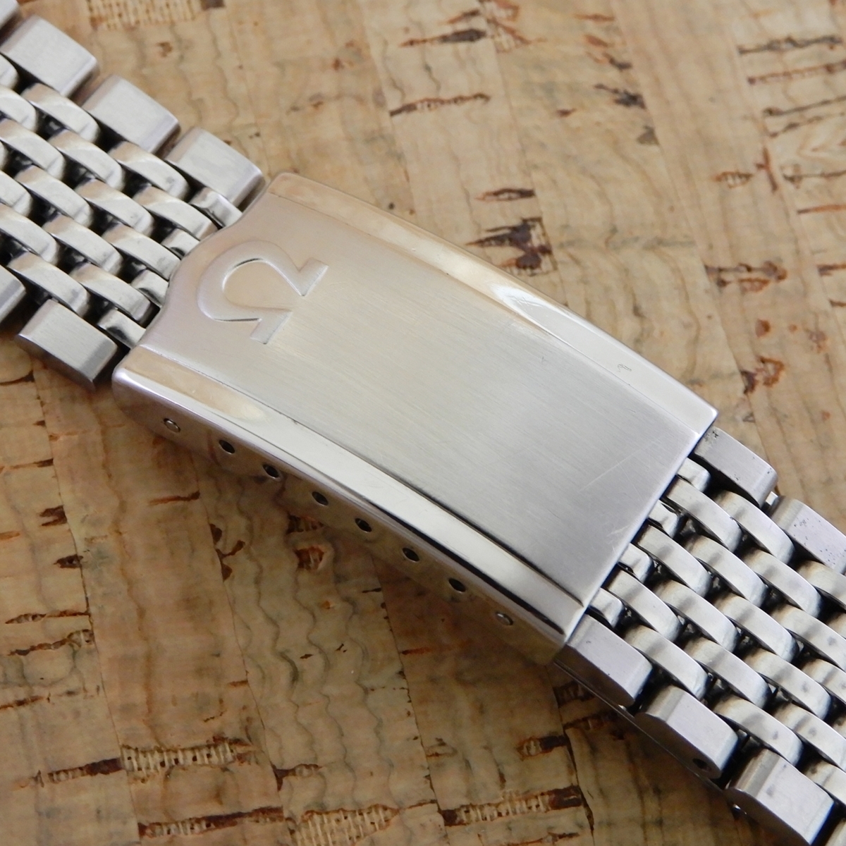 OMEGA Bracelet SS オメガ 純正 9連ブレス ステンレス/Ref，1068/No