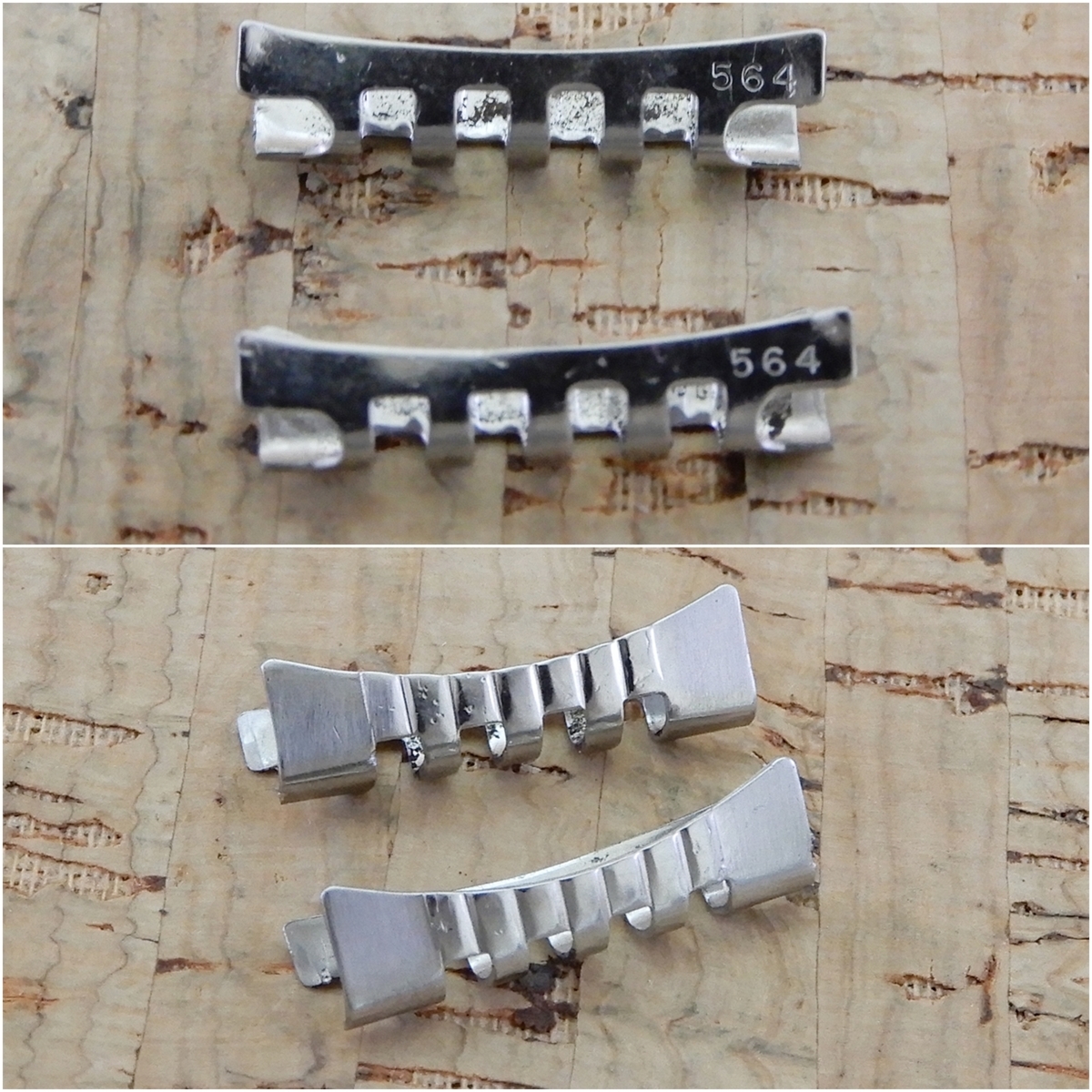 OMEGA Bracelet SS オメガ 純正 9連ブレス ステンレス/Ref，1068/No
