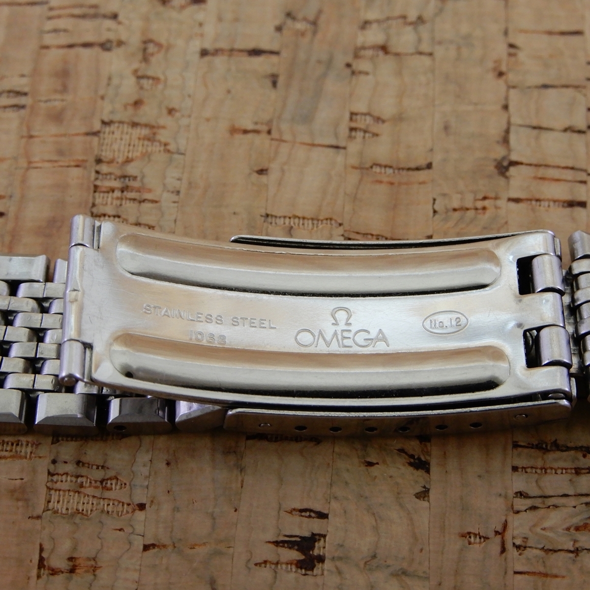 OMEGA Bracelet SS オメガ 純正 9連ブレス ステンレス/Ref，1068/No 