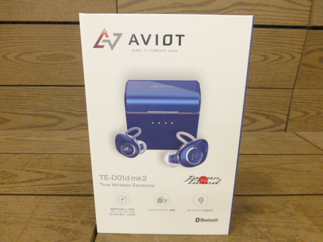 セール，定番 開梱品 AVIOOT/アビオット トゥルーワイヤレスイヤホン TE-D01d mk2-NV ネイビー レターパックプラス発送(イヤフォン)｜売買されたオークション情報、yahooの商品情報をアーカイブ公開 - オークフ その他