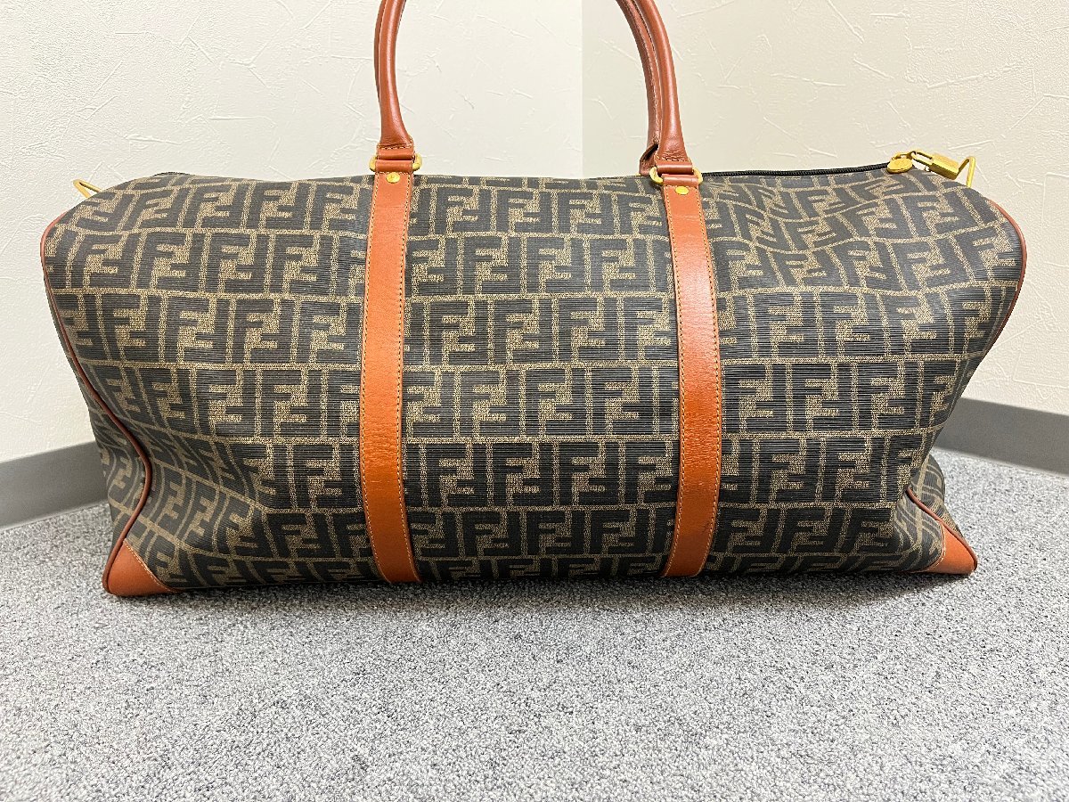 FENDI フェンディ ボストン バッグ ショルダーバッグ バッグ ズッカ柄 