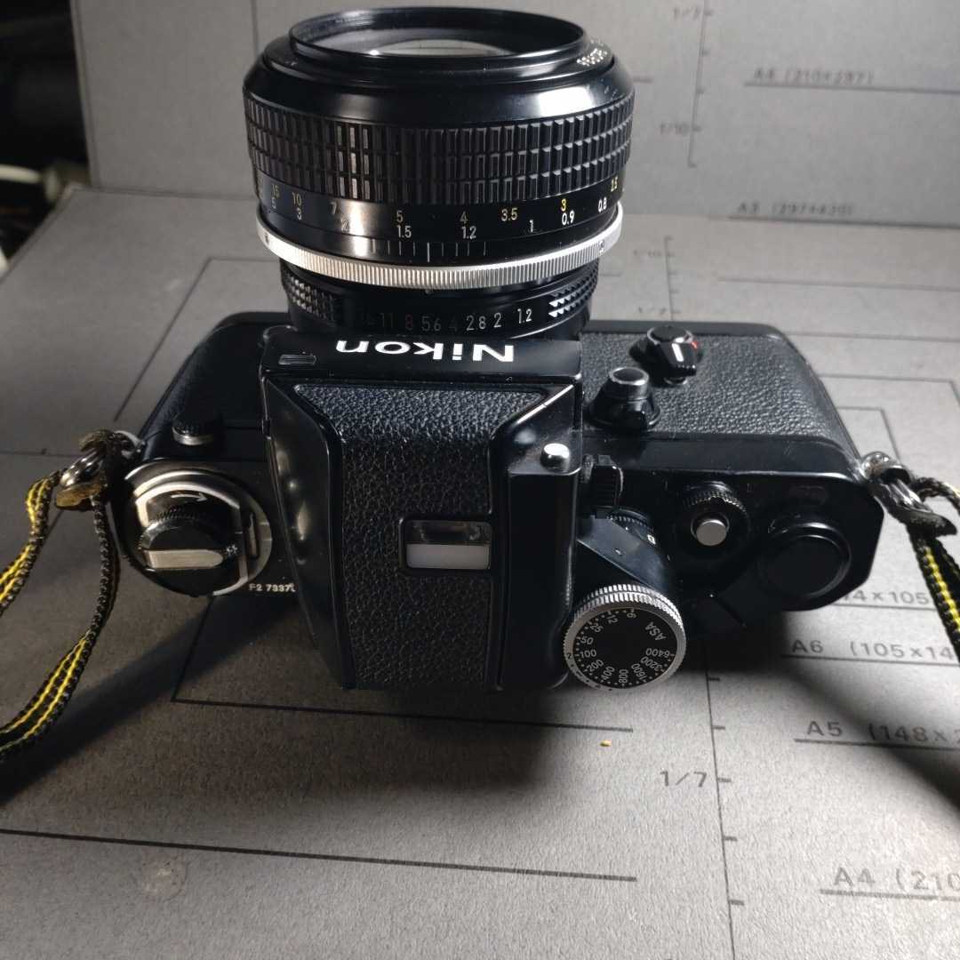 現状渡し】ニコンF2フォトミック ニューニッコール55mmF1.2 55mm Nikon
