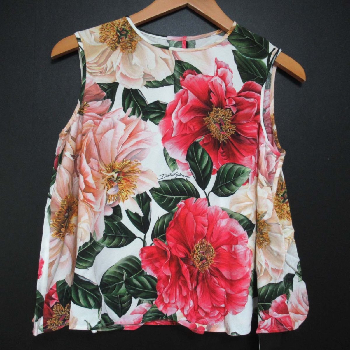 新品 21SS DOLCE&GABBANA ドルチェ&ガッバーナ 花柄 フラワープリント 