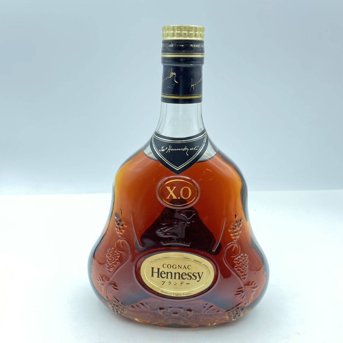 激安大特価，送料無料 G-1 Hennessy ヘネシー XO クリアボトル 金キャップ ブランデー 40% 700ml 古酒 未開栓 現状品(ヘネシー)｜売買されたオークション情報、yahooの商品情報をアーカイブ公開 - オークファン コニャック
