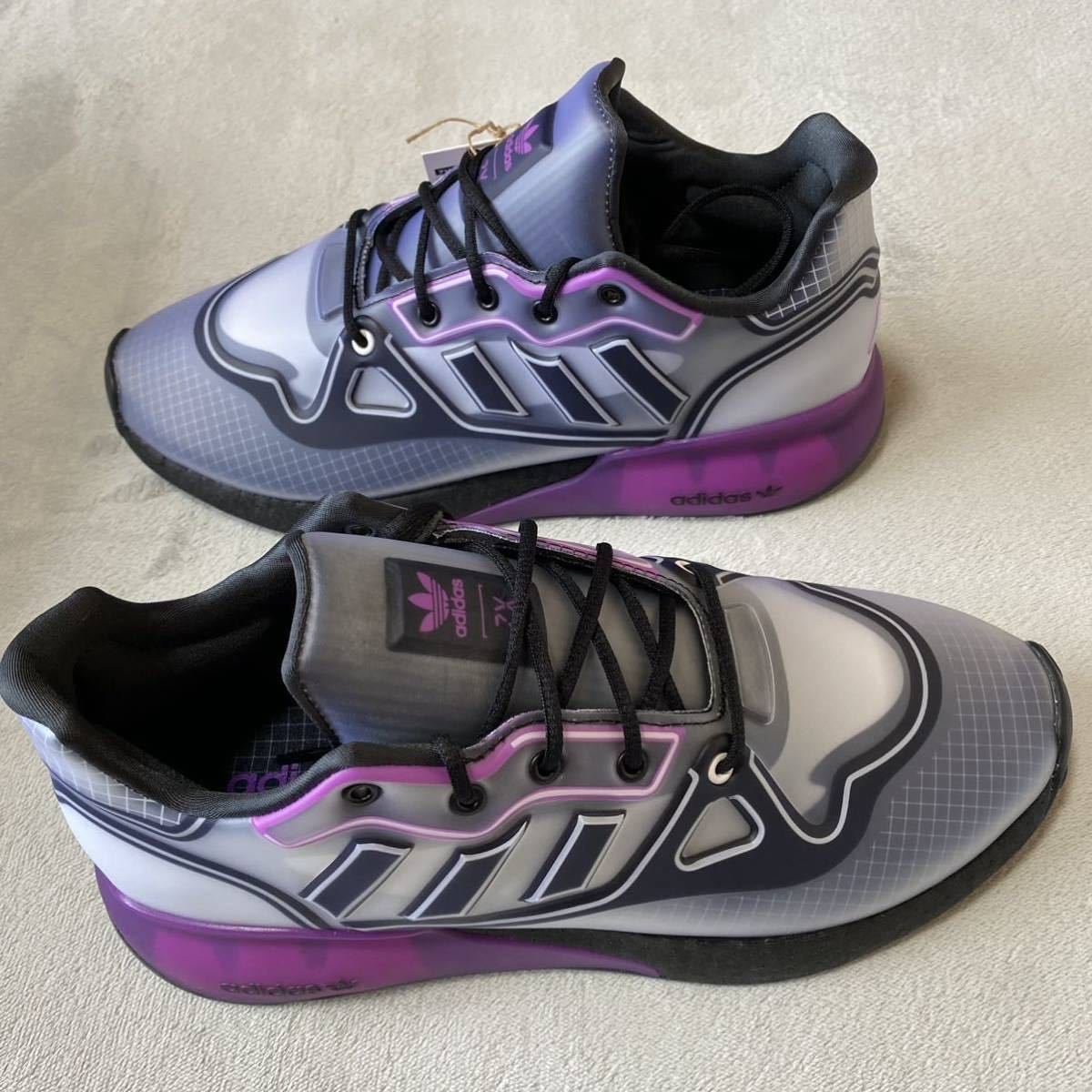 人気，爆買い adidas originals ZX 2K BOOST FUTURESHELL アディダス オリジナルス ZX 2K ブースト フューチャーシェル 正規品27.0 US9 タグ付き(27.0cm)｜売買されたオークション情報、yahooの商品情報をアーカイブ公開 - オ 27.0cm