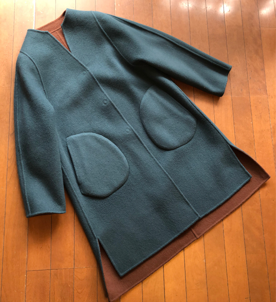 HOT，品質保証 ADIEU TRISTESSE LUXE ダブルフェイスコート アデュートリステスリュクス リバーシブル(Mサイズ)｜売買されたオークション情報、yahooの商品情報をアーカイブ公開 - オークファン Mサイズ