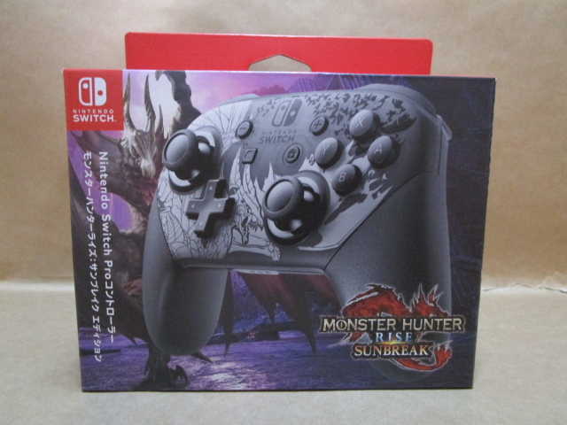 任天堂 Nintendo Switch Proコントローラー モンスターハンターライズ