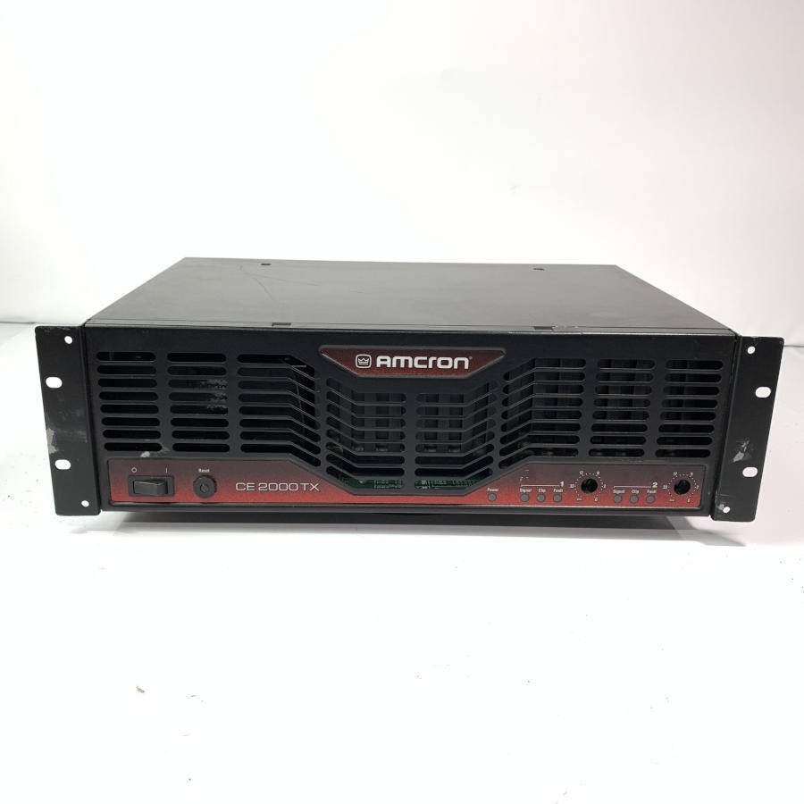 Amcron CE2000TX アムクロン PAアンプ☆現状品 CE2000TX パワーアンプ